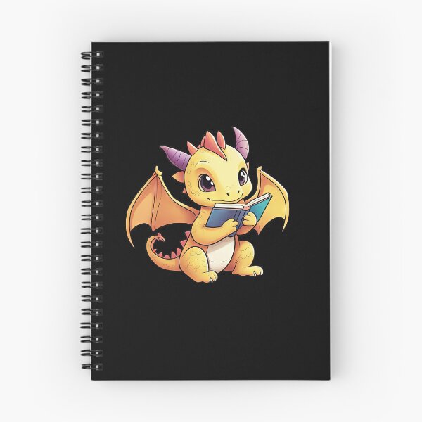 Item preview, Bookdragon, cute dragon reading  designed and sold by ChaosEdits.