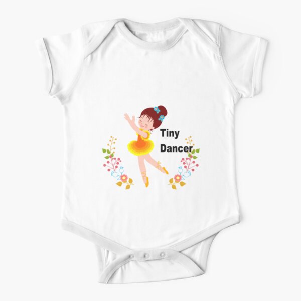 Tiny Dancer Short Sleeve Baby One-Piece