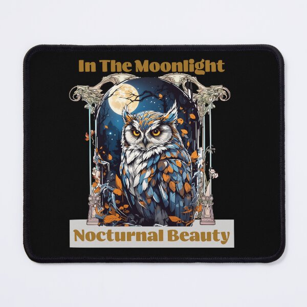 Item preview, In The Moonlight Nocturnal Owl designed and sold by LaldyAnimals.