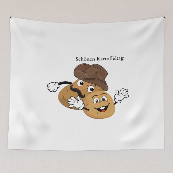 Item preview, Schönen Kartoffeltag designed and sold by GOLDENGARDENART.