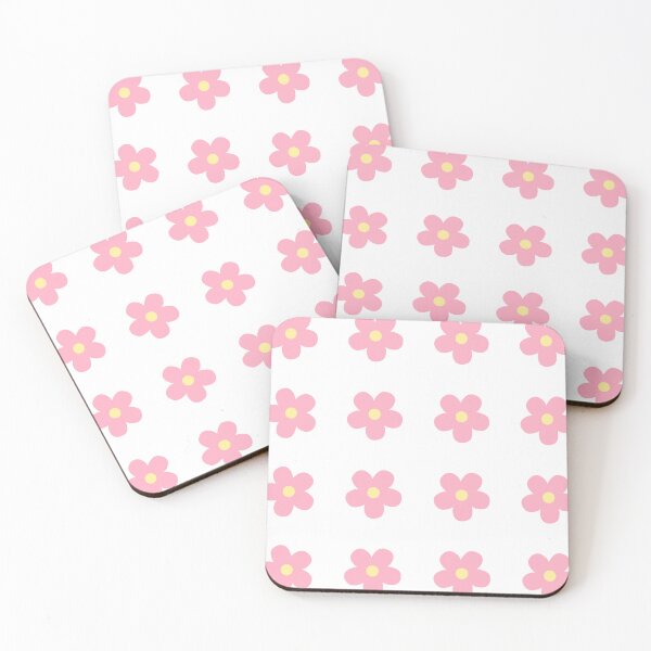 Item preview, Cute pink daisies sticker pack designed and sold by 94infatuations.