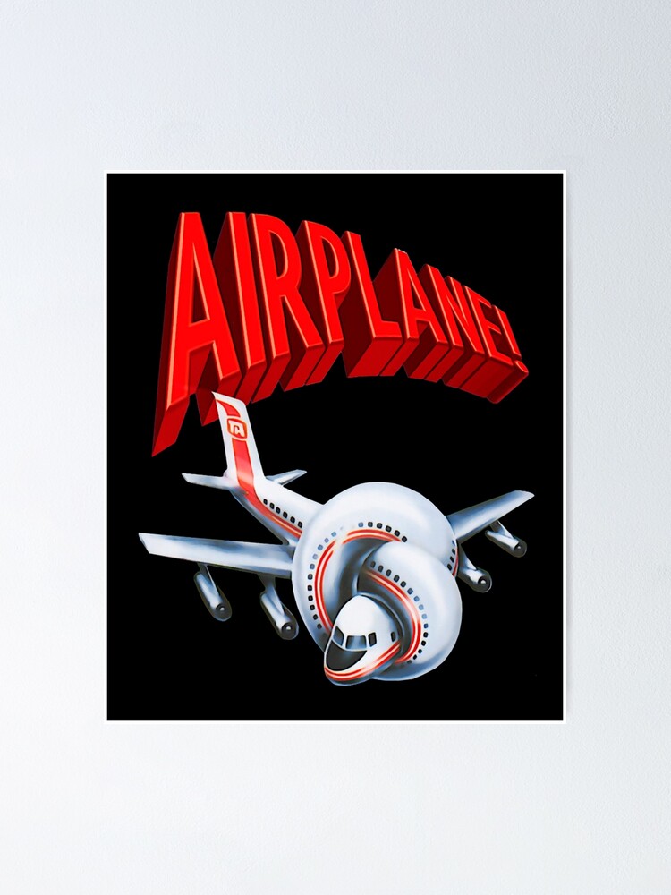 Airplane! Movie Throw Pillow by JackCarter2501