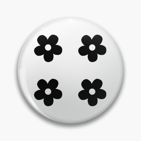 Item preview, Cute black daisies sticker pack designed and sold by 94infatuations.