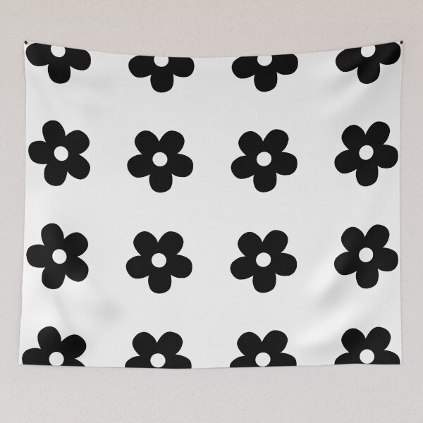 Item preview, Cute black daisies sticker pack designed and sold by 94infatuations.