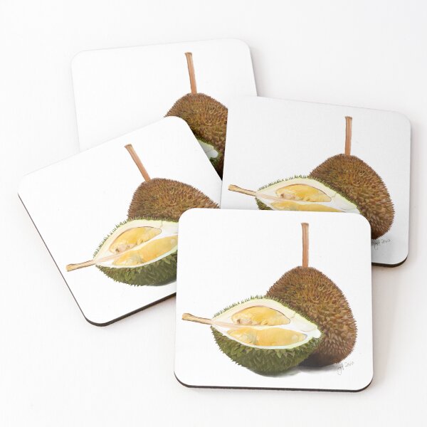 Item preview, Durian Fruit Still Life Drawing designed and sold by GillianTapping.