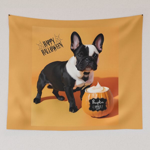 Item preview, French Bulldog - Pumpkin Spice designed and sold by Sunflower5576.