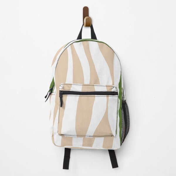 Item preview, Ebb and Flow - White, Sand and Palm Green  designed and sold by LAEC-Shop.