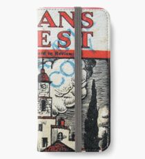 Vintage 1930s Womans Digest Magazine iPhone Wallet/Case/Skin