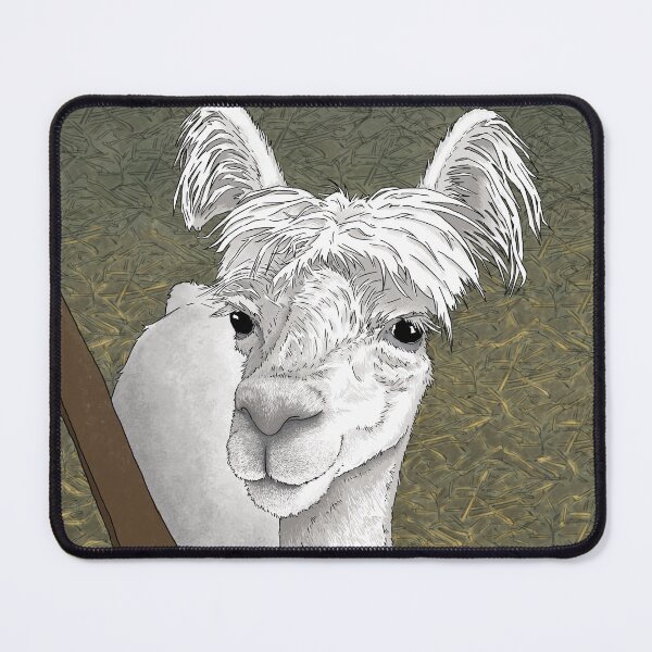 Item preview, Alpaca Portrait mop top designed and sold by Kathy Kuczek.
