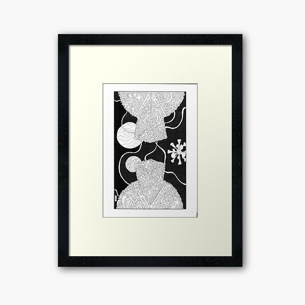 Relfexive Determinism #XXXVI Framed Art Print