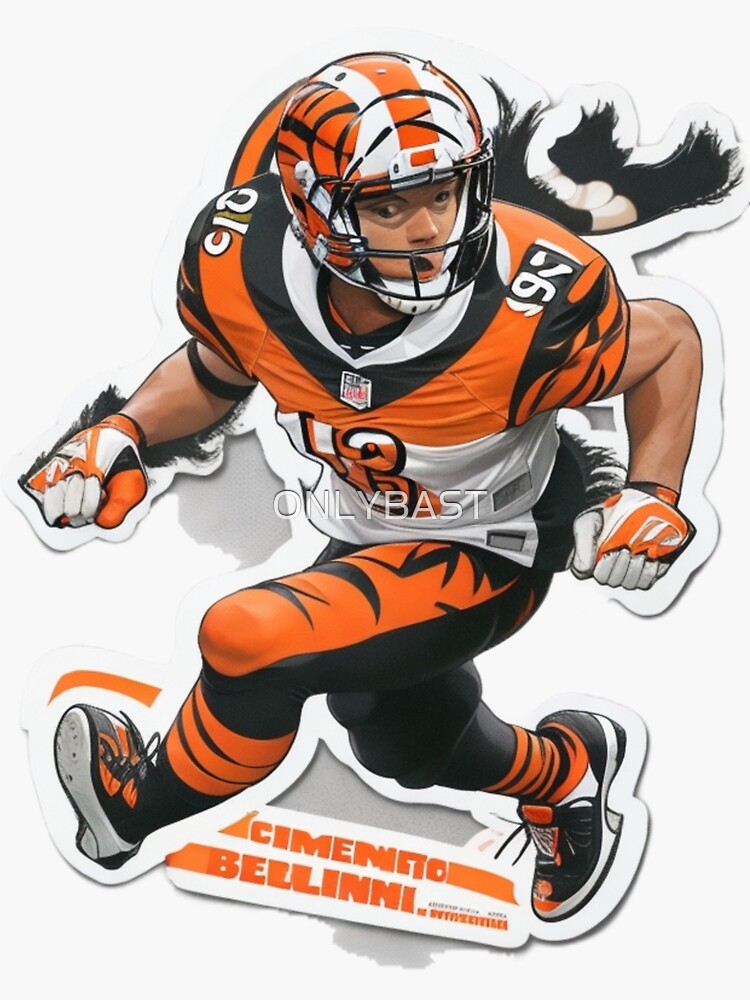 cincinnati bengals chase Sticker for Sale by ONLYBAST