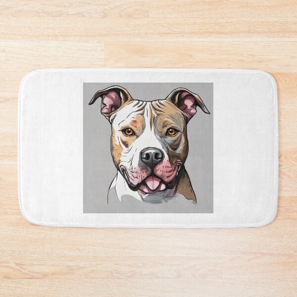 Item preview, American Pitbull Terrier smiling designed and sold by Spanishsoul.