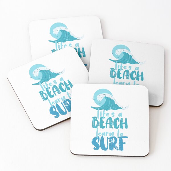 Item preview, Life's a Beach, Learn to Surf designed and sold by PlayaPlayas.