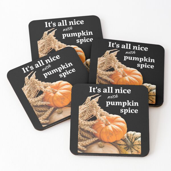 Item preview, It's All Nice With Pumpkin Spice designed and sold by 5PointsDigital.