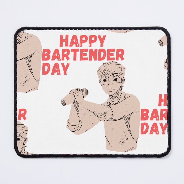 Item preview, Happy Bartender Day designed and sold by Simo0455.