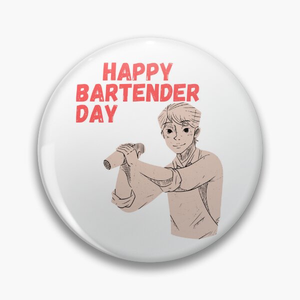 Item preview, Happy Bartender Day designed and sold by Simo0455.
