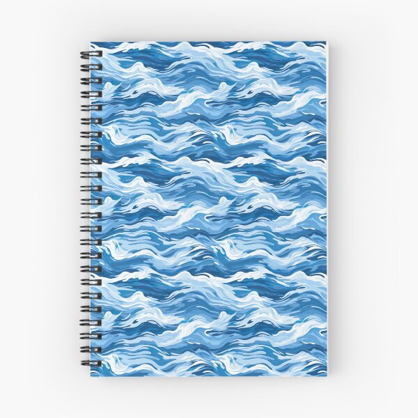 Item preview, Water Waves Pattern designed and sold by Digi-Artsy.