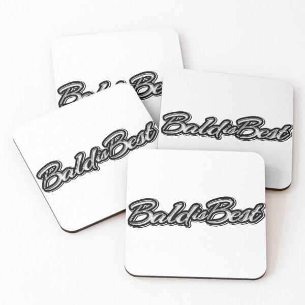 Item preview, Bald Is Best Bald Man Erik Ten Hag Man Utd Funny Transparent Text Logo designed and sold by VibesAndVision.