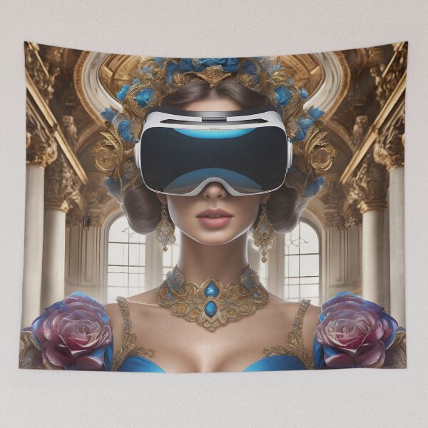 Item preview, Baroque Lady VR Gamer designed and sold by Tau Tia L Douglass.