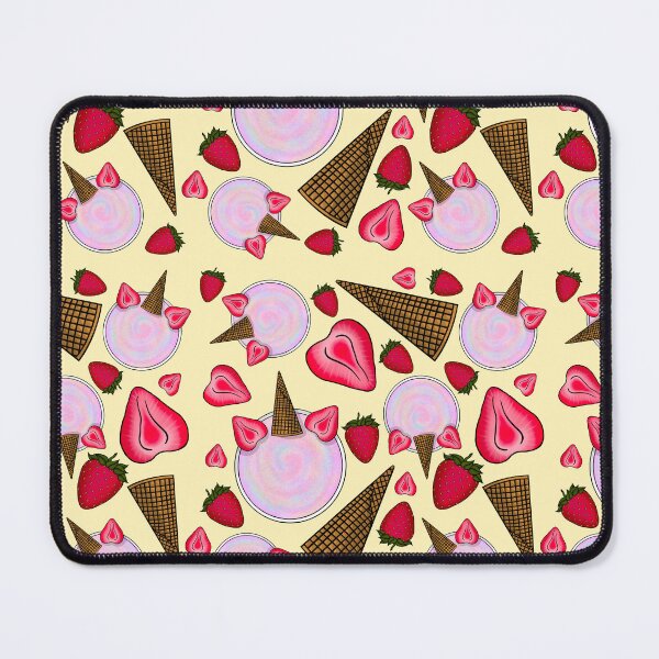Item preview, Unicorn Smoothie Bowl Pattern (Yellow) designed and sold by honeybeepaper.