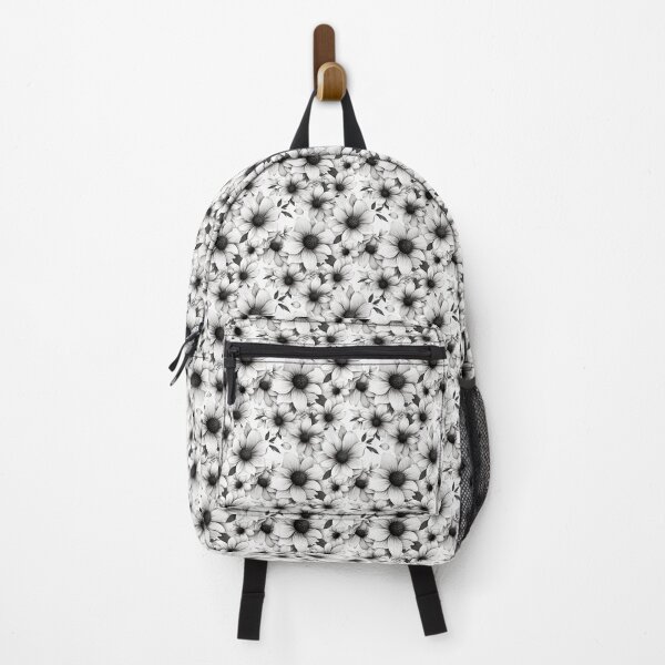 Item preview, Black And White Flowers Aesthetic designed and sold by MoshieShop.
