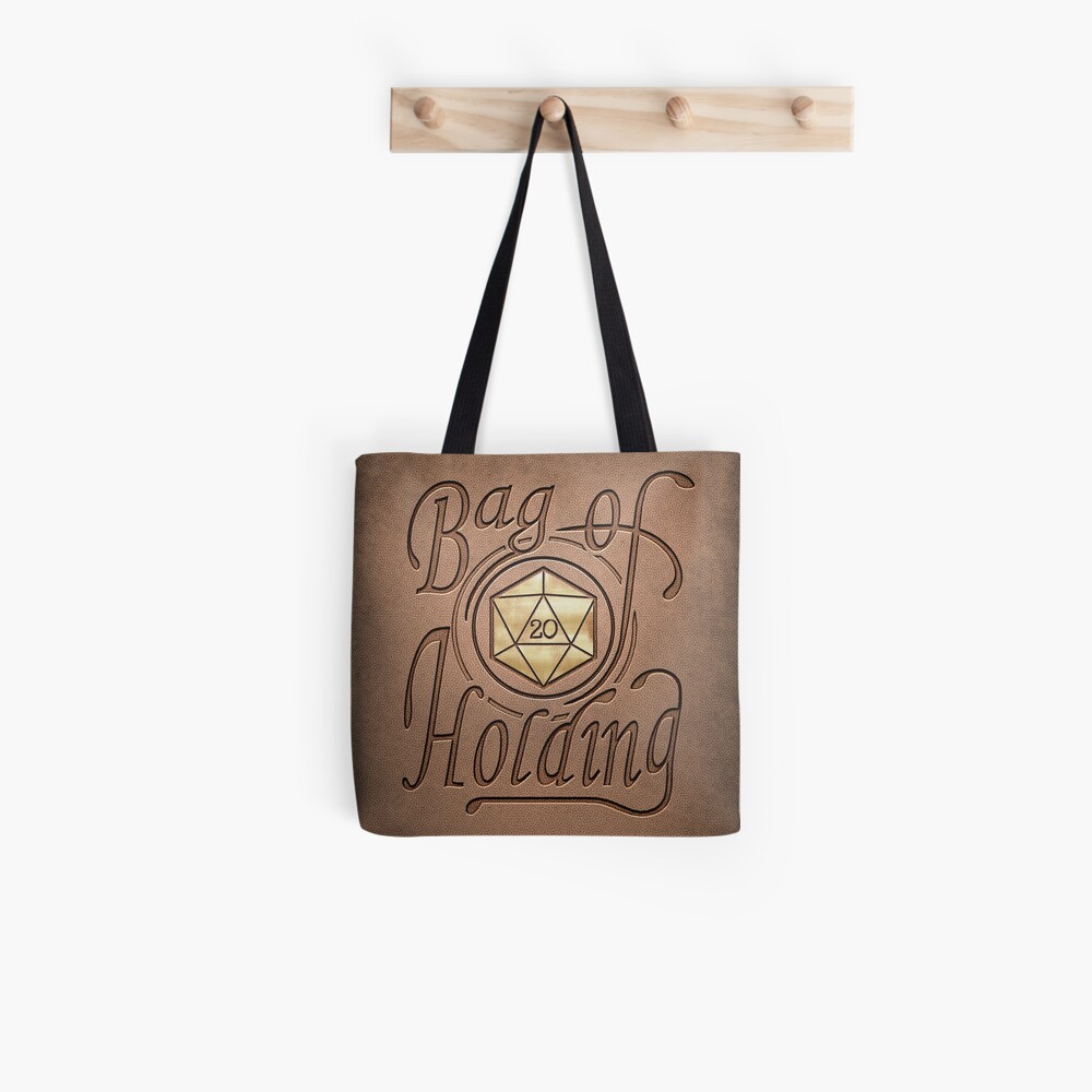 Bag of Holding (light leather look) Tote Bag