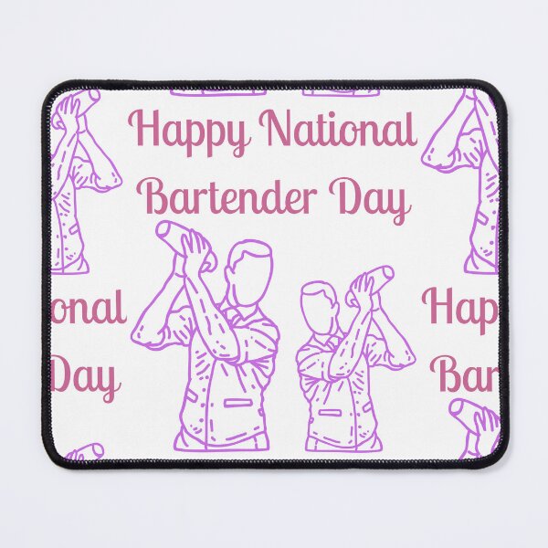 Item preview, Happy Bartender Day designed and sold by Simo0455.