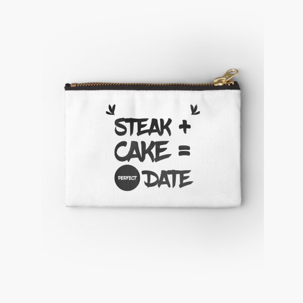 Item preview, Steak + Cake = perfect date designed and sold by nan-dlman.