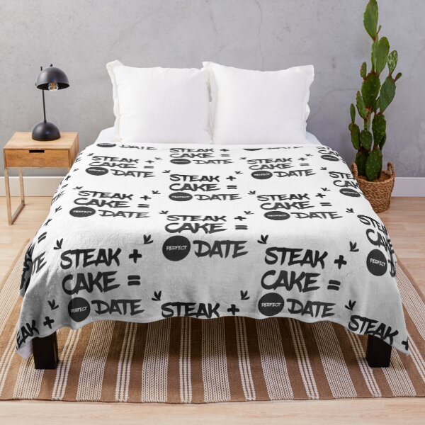 Item preview, Steak + Cake = perfect date designed and sold by nan-dlman.