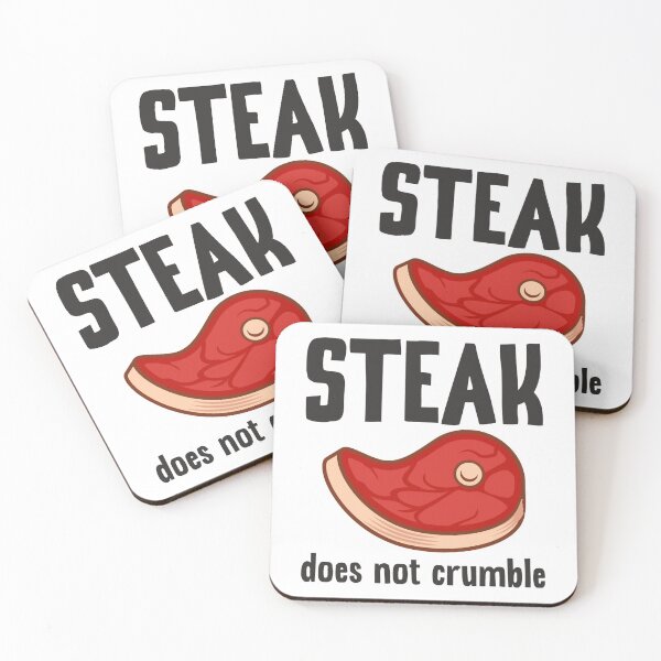 Item preview, Steak does not crumble MEAT designed and sold by nan-dlman.