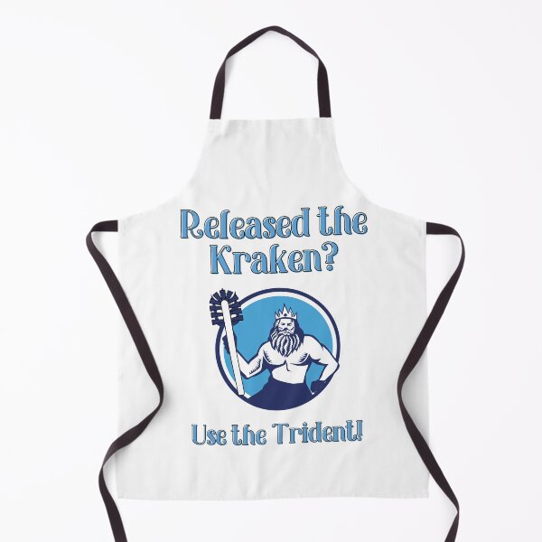 Item preview, Released the Kraken? Use the Trident! - Mythical Sea Creature Bathroom designed and sold by ElLocoMus.