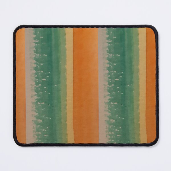 Item preview, Watercolour stripes in green and mustard designed and sold by Emma  Amies.