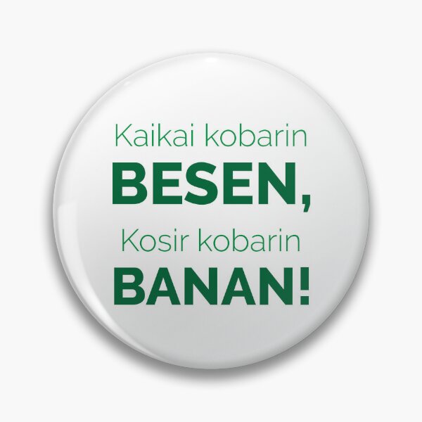 Artikelvorschau, Grün auf Weiß - Kaikai Kobarin BESEN, Kosir Kobarin BANAN entworfen und verkauft von Rhodeskip.