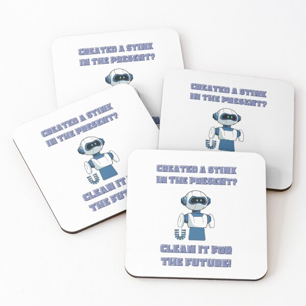 Item preview,  Created a Stink in the Present? Clean it for the Future! - Time Travel designed and sold by ElLocoMus.