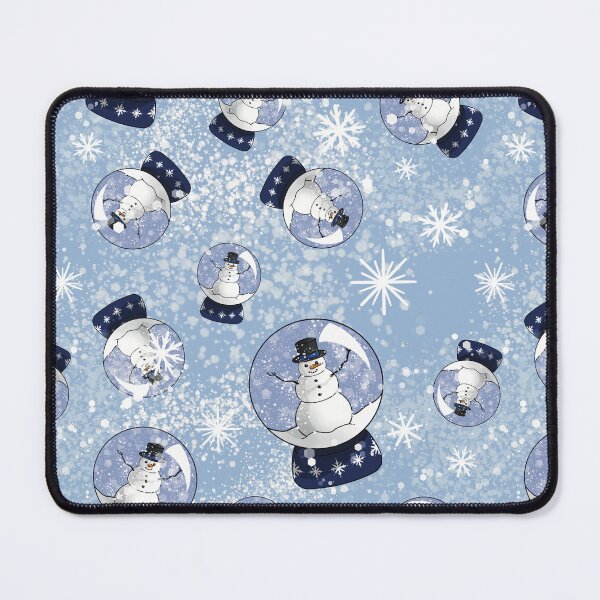 Item preview, Snow Globe Pattern (Light Blue) designed and sold by honeybeepaper.