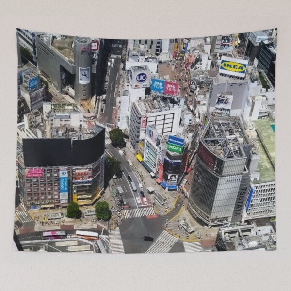 Item preview, Shibuya Scramble Crossing from skyscraper designed and sold by mikaws.