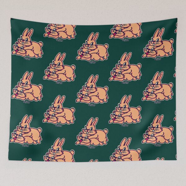 Item preview, HOPPING BUNNIES by Lobo Tomy designed and sold by BorisStiedemann.