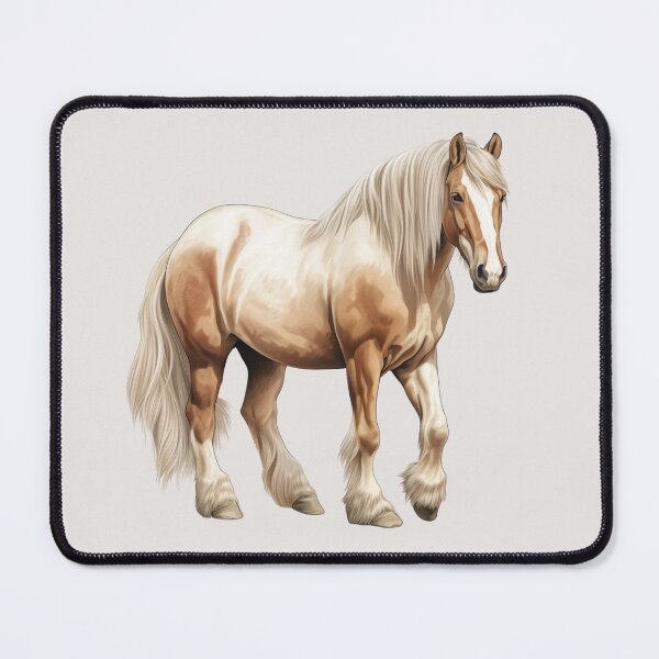 Aperçu de l'œuvre Cheval de trait belge créée et vendue par NineSvn.
