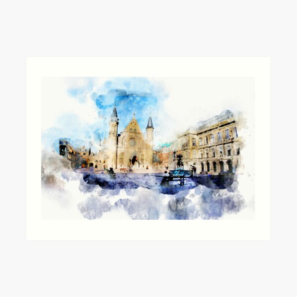 the Hague historical center Art Print
