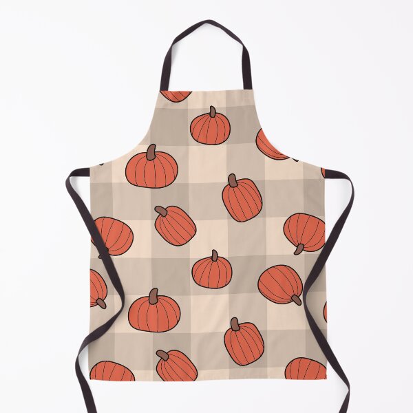 Item preview, Pumpkin Gingham Check Pattern designed and sold by Design Minds Boutique.