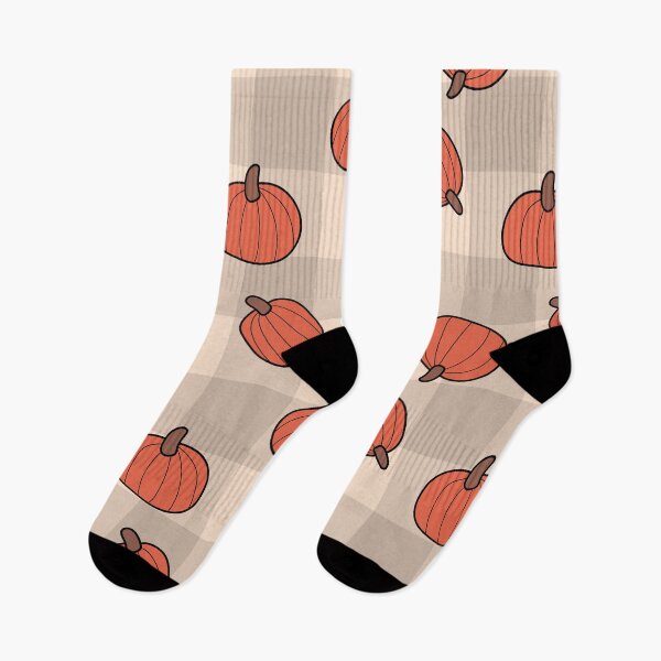 Item preview, Pumpkin Gingham Check Pattern designed and sold by Design Minds Boutique.