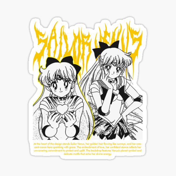 Sailor Moon Character Streetwear Illustrations