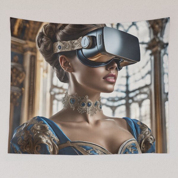 Item preview, Baroque Lady VR Gamer designed and sold by Tau Tia L Douglass.