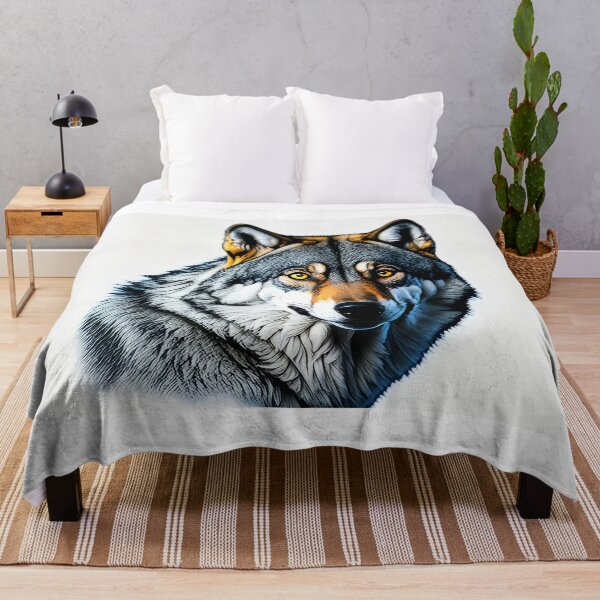 Item preview, wolf drawing designed and sold by karlosss.