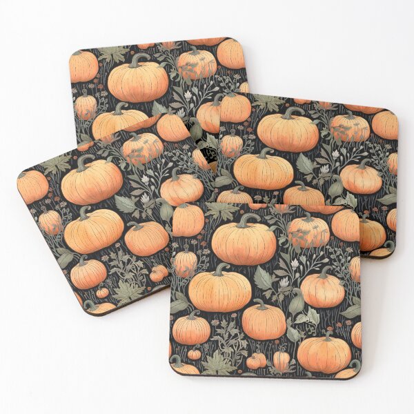 Item preview, Halloween Pumpkin Fall Pattern designed and sold by SecretDicer.