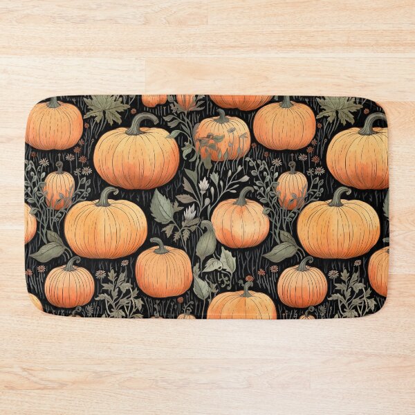 Item preview, Halloween Pumpkin Fall Pattern designed and sold by SecretDicer.