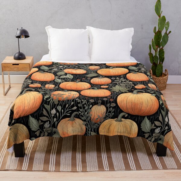 Item preview, Halloween Pumpkin Fall Pattern designed and sold by SecretDicer.