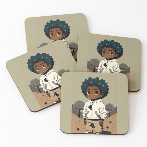 Item preview, Afro anime designed and sold by JustStraight.