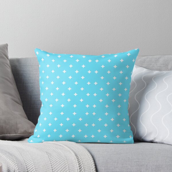 Item preview, Blue color repeated mini star pattern designed and sold by ArtisticAblaze.