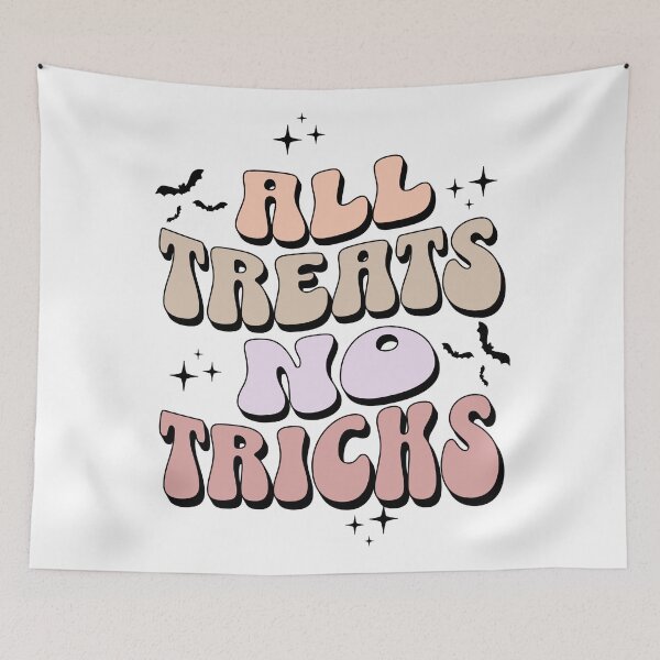 Item preview, "All Treats, No Tricks" - Sweet Halloween Tee designed and sold by WildWoodWaver.